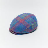 Carriston Harris Tweed Flat Cap – 100% Pure New Wool, 10 Colours