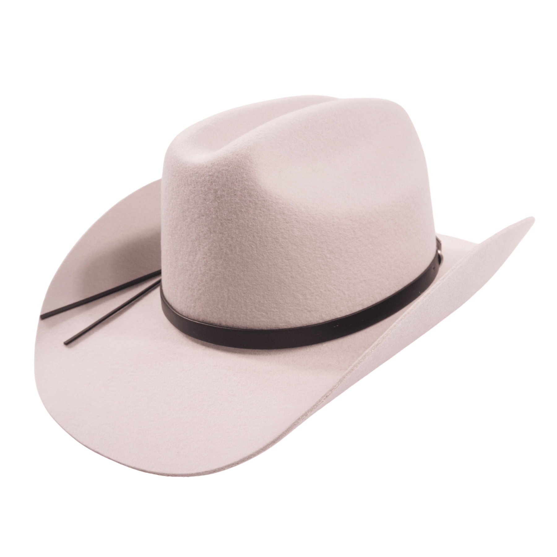 Classic Sliver Wool Western Cattleman Cowboy Hat