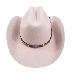 Classic Sliver Wool Western Cattleman Cowboy Hat