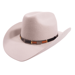 Classic Sliver Wool Western Cattleman Cowboy Hat