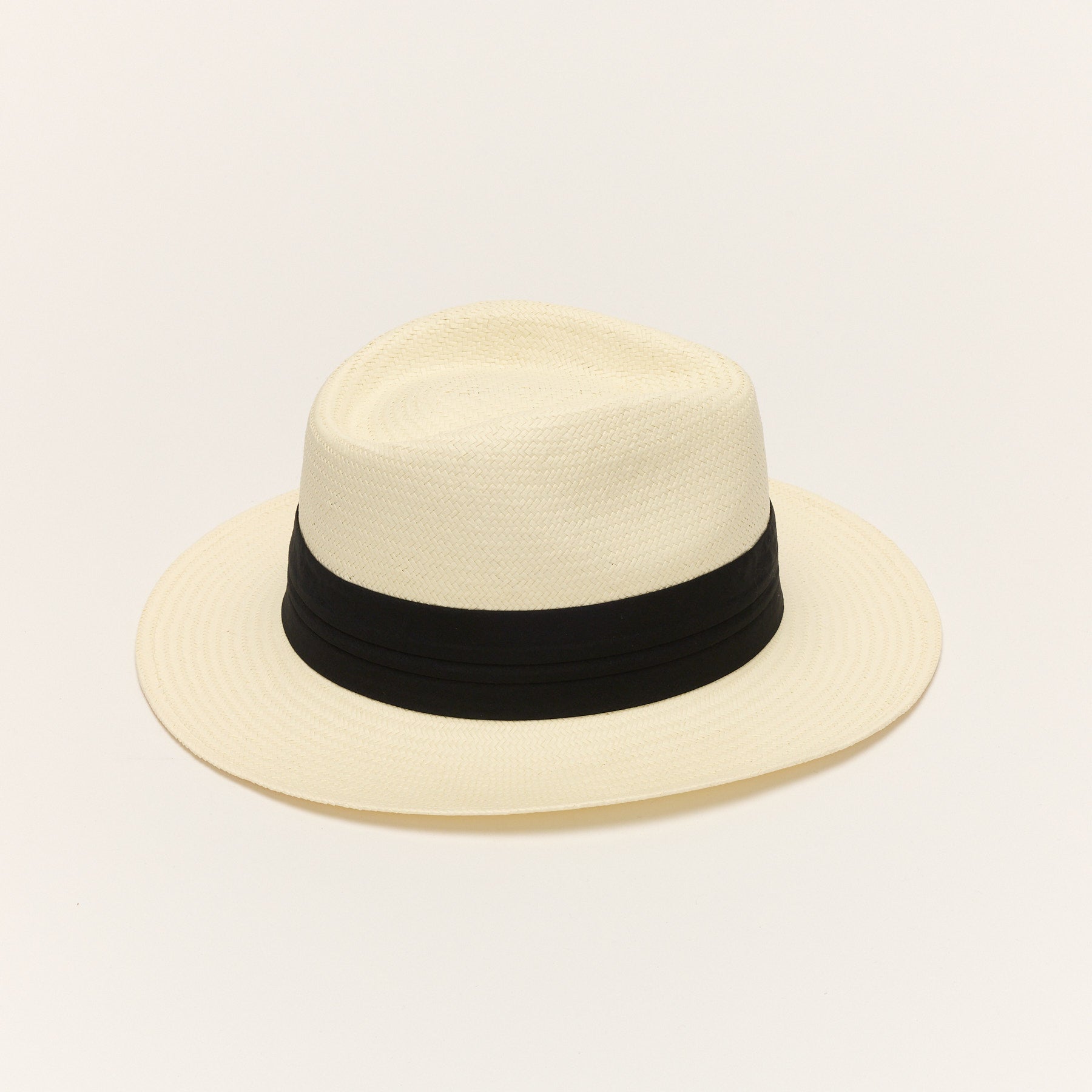 Panama Straw Fedora Hat