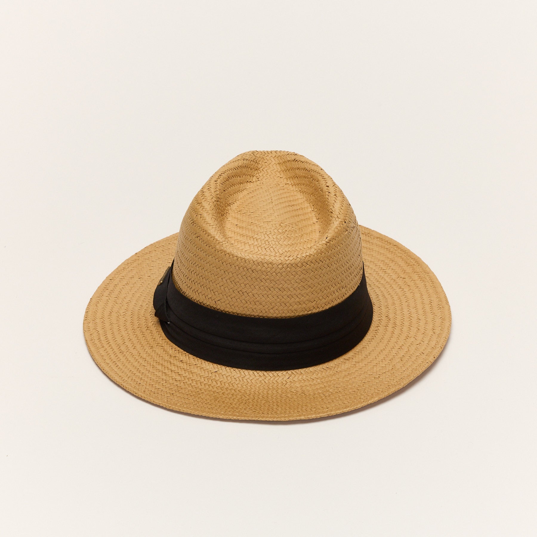 Panama Straw Fedora Hat