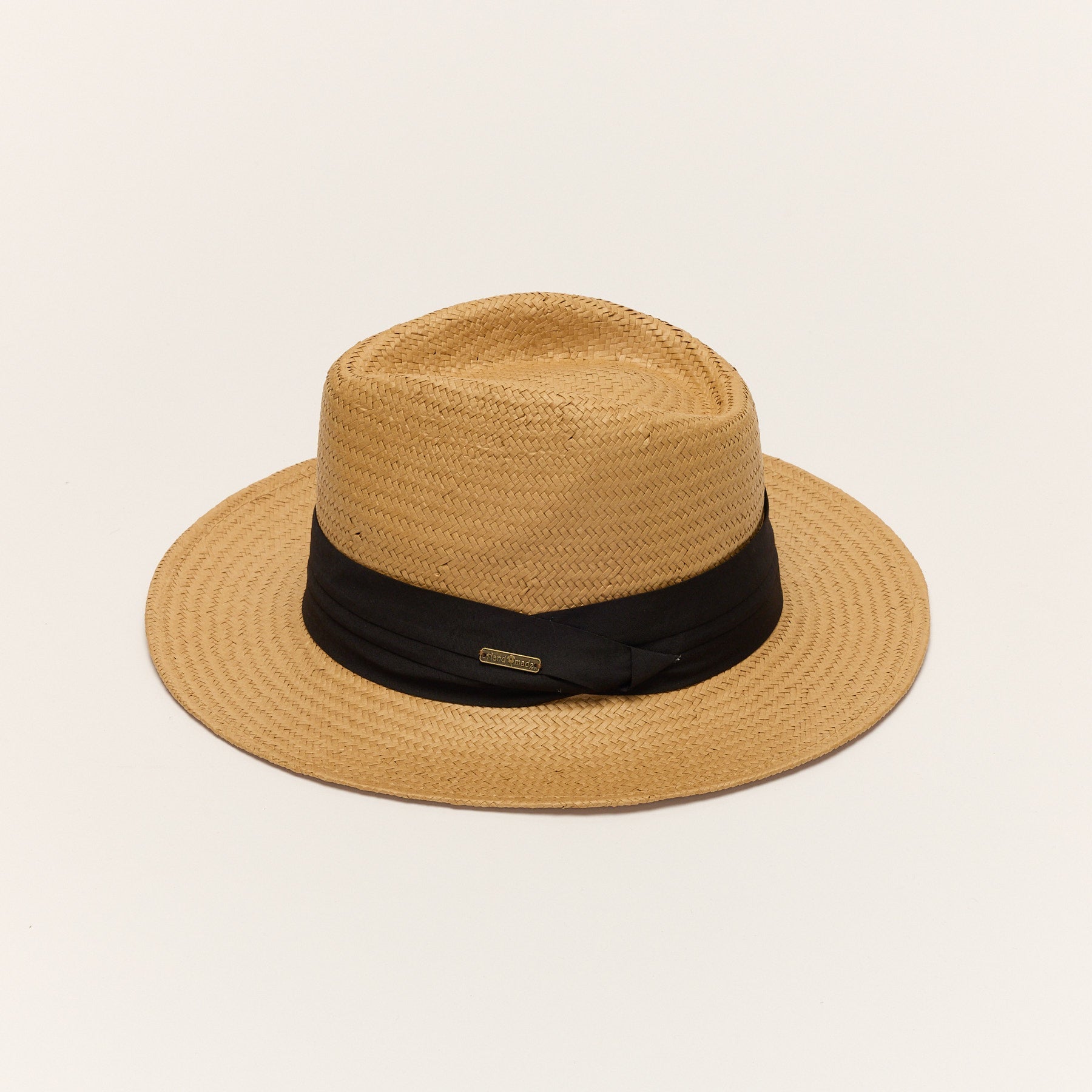Panama Straw Fedora Hat