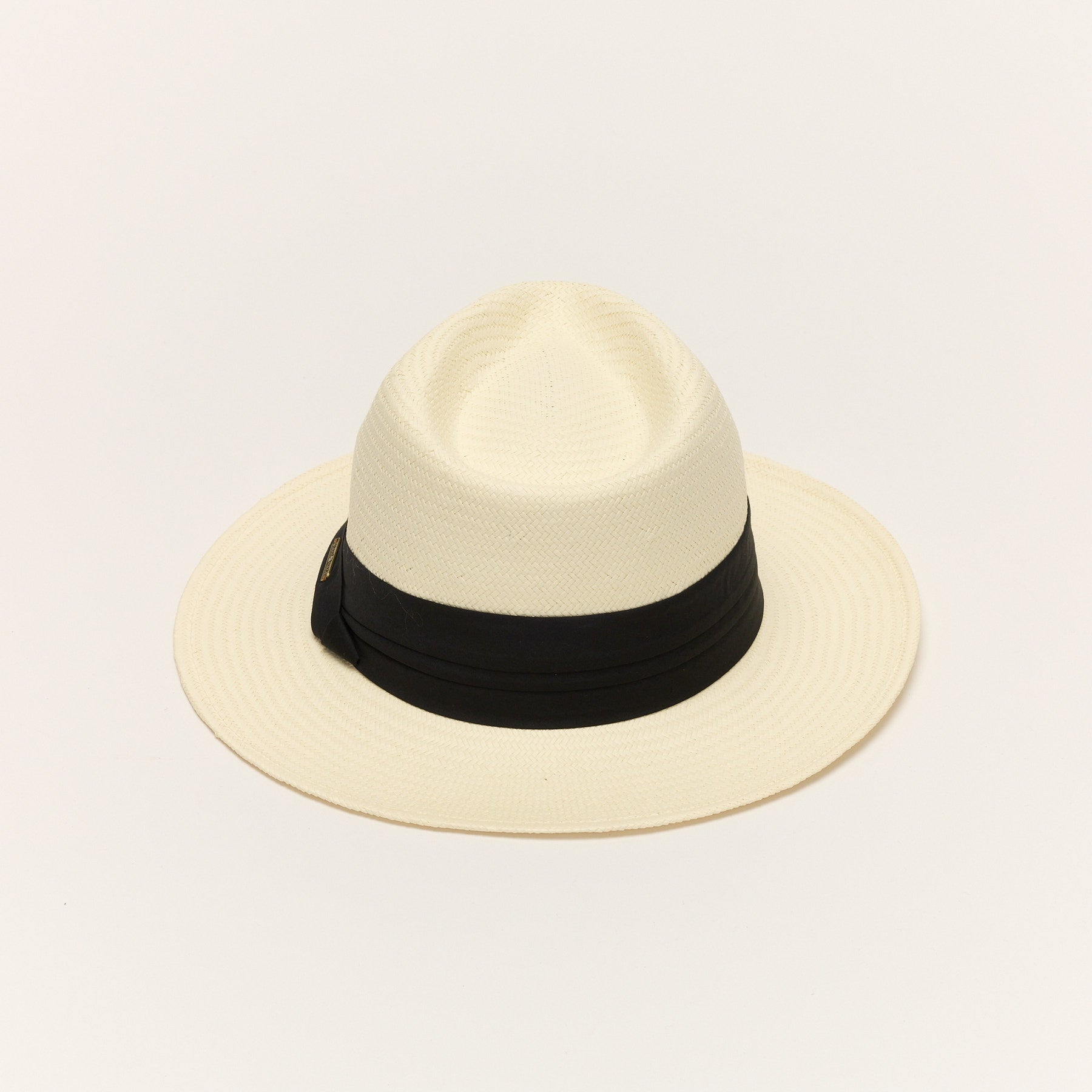 Panama Straw Fedora Hat