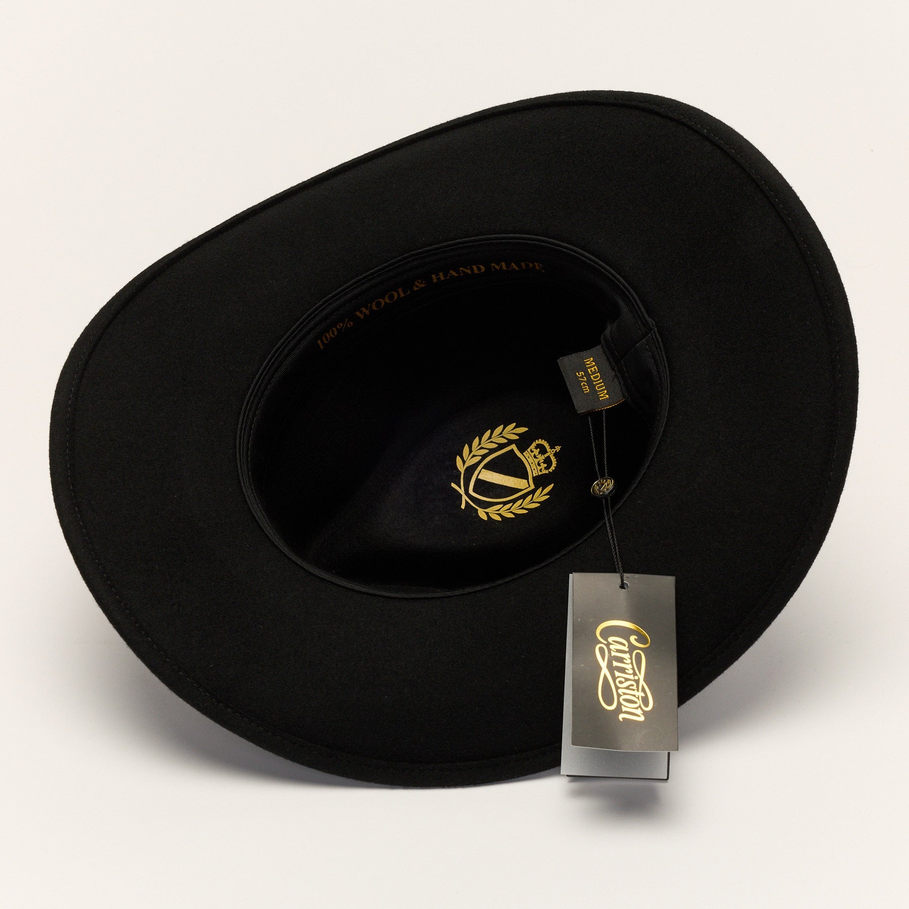Wool Cowboy Hat with Leather Band