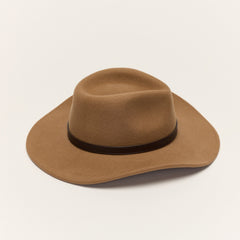 Wool Cowboy Hat with Leather Band