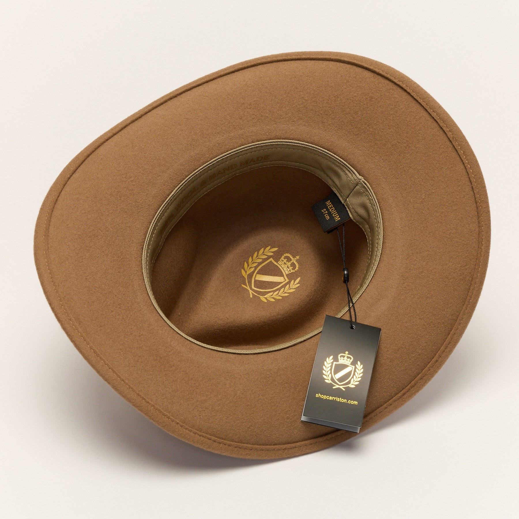 Wool Cowboy Hat with Leather Band
